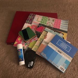 Scrapbooking supplies!